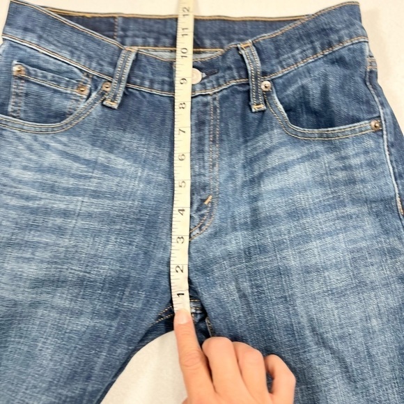 LEVIS Men’s 527 Slim Boot Cut Denim‎ Blue Jeans Size 29/30 Y2K Retro Casual - Picture 16 of 16